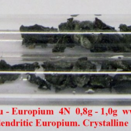 Distilled dendritic Europium. Crystalline fragments. 0,8g - 1,0g.png