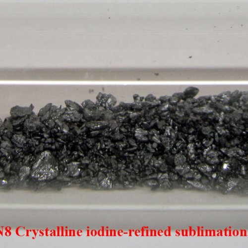 Jod - I - Iodum 2N8 Crystalline iodine-refined sublimation. 2.jpg