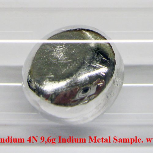 Indium - In - Indium 4N 9,6g Indium Metal Sample..jpg