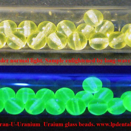 Uran-U-Uranium  Uraium glass beads..jpg