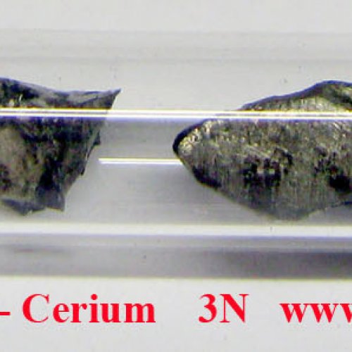 Cer - Ce - Cerium    3N   Metal Lups with oxide-free sufrace.