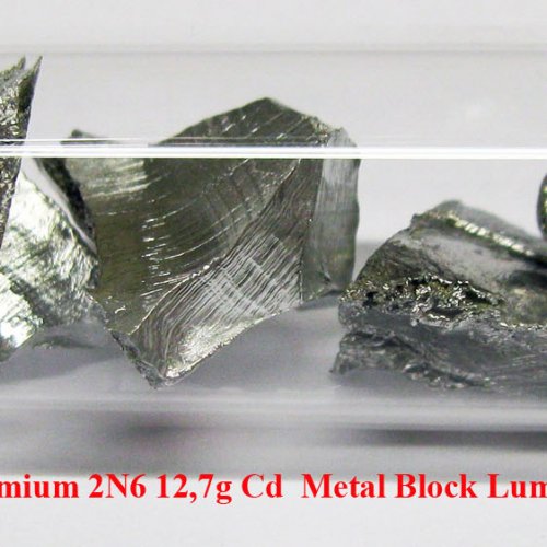 Kadmium - Cd - Cadmium 2N6 12,7g Cd  Metal Block Lumps 2.jpg
