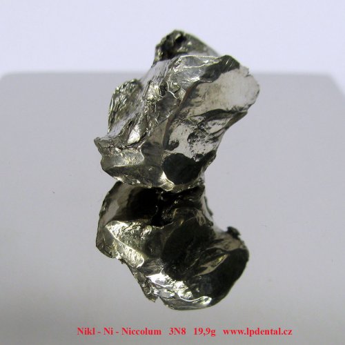 Nikl - Ni - Niccolum Nickel Sample-forged  sufrace/Metal Bar Blocks Ingots Sample