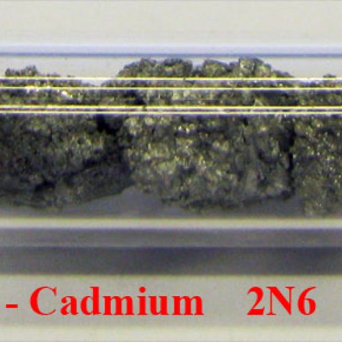 Kadmium - Cd - Cadmium Metal Crystalline fragments of Cadmium