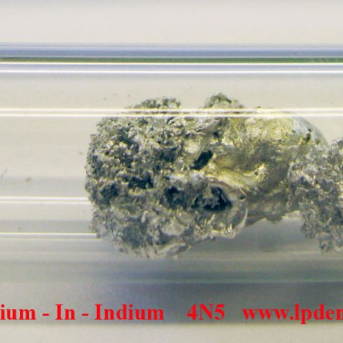 Indium - In - Indium  - metal piece