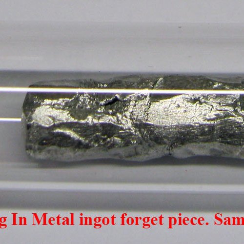 Indium - In - Indium 4N5  7g In Metal ingot forget piece. Sample with oxide-free surface.1.jpg