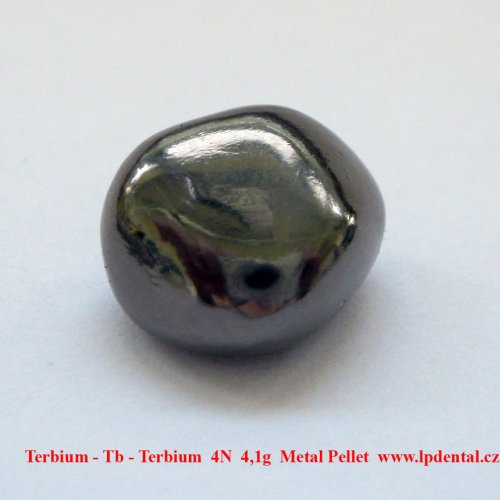 Terbium - Tb - Terbium  4N  4,1g  Metal Pellet 1.jpg