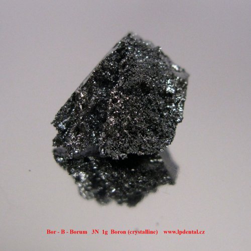 Bor - B - Borum   3N  1g  Boron (crystalline)2.jpg