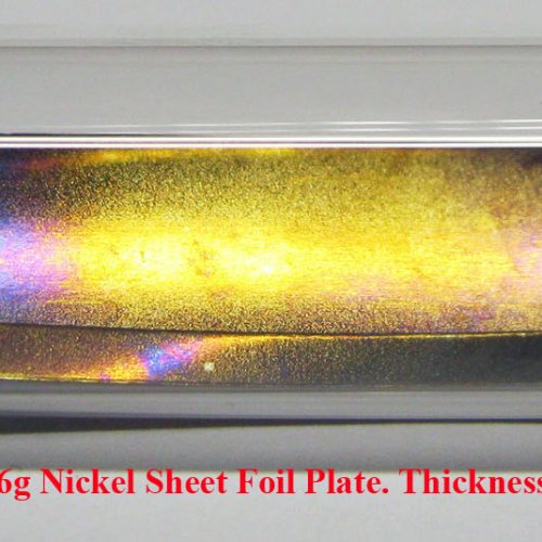 Nikl - Ni - Niccolum 3N 1.6g Nickel Sheet Foil Plate. Thickness 4.jpg