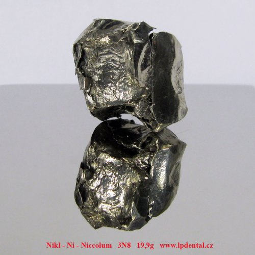 Nikl - Ni - Niccolum Nickel Sample-forged  sufrace/Metal Bar Blocks Ingots Sample