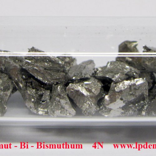 Bismut - Bi - Bismuthum    4N  Metal crystalline fragments