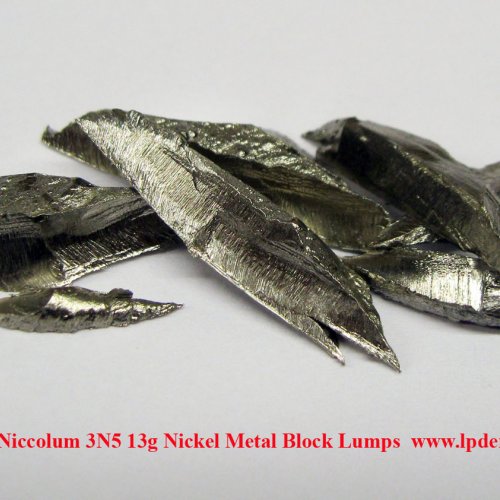Nikl - Ni - Niccolum 3N5 13g Nickel Metal Block Lumps  3.jpg