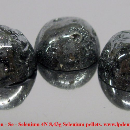 Selen - Se - Selenium 4N 8,43g Selenium pellets. 2.jpg