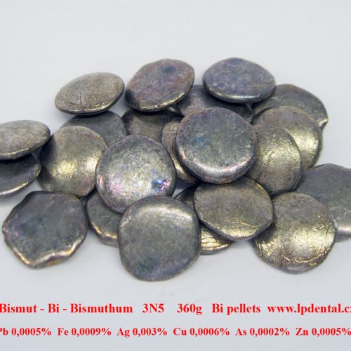 Bissmut - Bi - Bismuthum Bi pellets 1.jpg