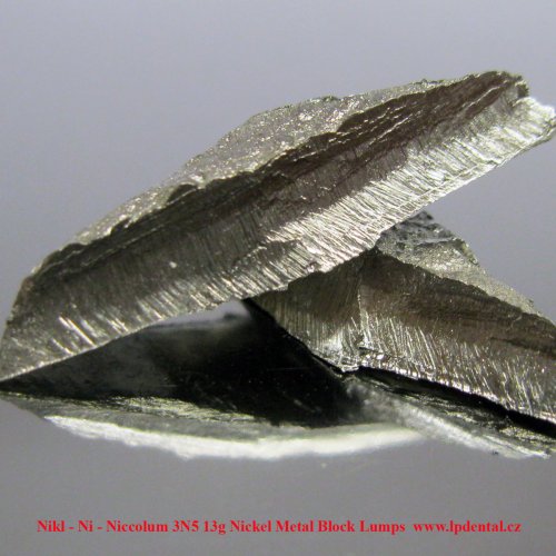 Nikl - Ni - Niccolum 3N5 13g Nickel Metal Block Lumps  2.jpg