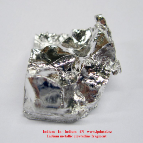 Indium - In - Indium 4N Indium metallic crystalline fragment. 1.png