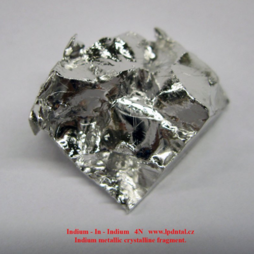 Indium - In - Indium 4N Indium metallic crystalline fragment. 3.png