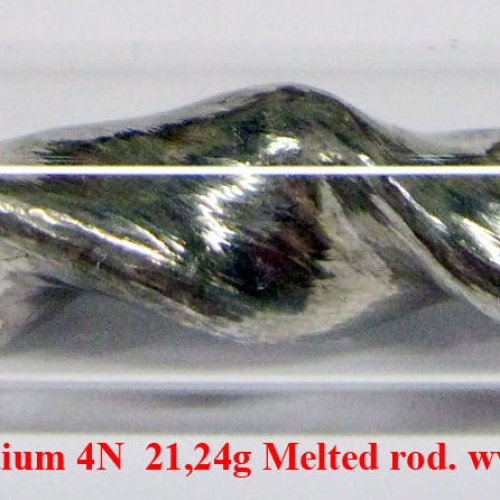 Indium - In - Indium 4N  21,24g Melted rod..jpg