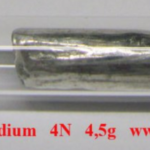 Indium - In - Indium 4N 4,5g Sample-glossy surface.