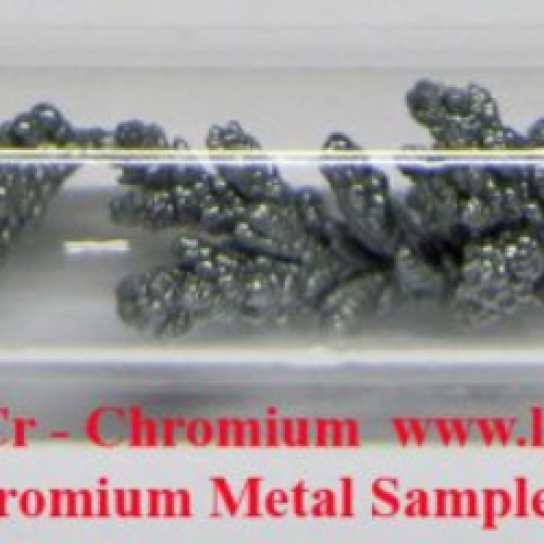 Chrom - Cr - Chromium Electrolytic High Purity Chromium Metal Sample 4N 4.png