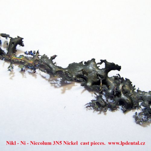 Nikl - Ni - Niccolum 3N5 Nickel  cast pieces. 1.jpg
