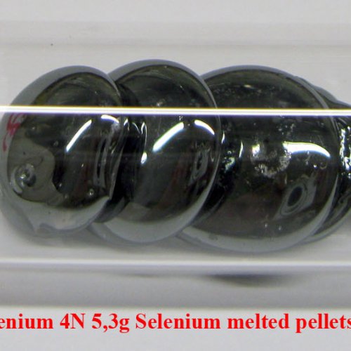 Selen - Se - Selenium 4N 5,3g Selenium melted pellets..jpg