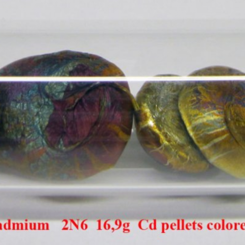 Kadmium - Cd - Cadmium 2N6 16,9g Cd pellets colored..png