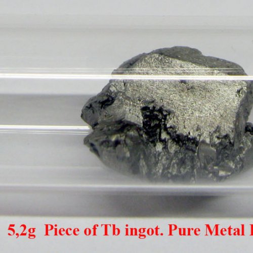 Terbium - Tb - Terbium  4N  5,2g  Piece of Tb ingot. Pure Metal Block Lump.jpg