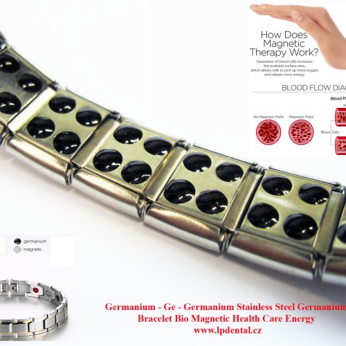 Germanium - Ge - Germanium Stainless Steel Germanium Bracelet Bio Magnetic Health Care Energy 2.jpg