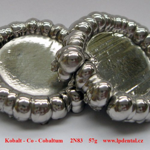 Kobalt - Co - Cobaltum  Pure cobaltum buttons, obtained by electrolysis, about 57 grams