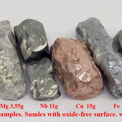 Forged metal samples. Samles with oxide-free surface. 1.jpg