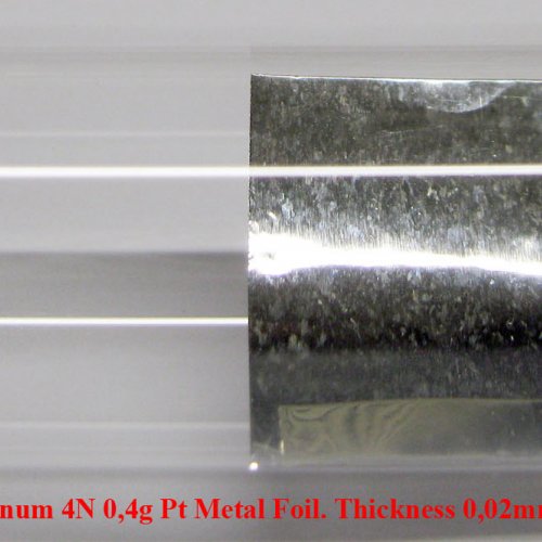 Platina - Pt - Platinum 4N 0,4g Pt Metal Foil. Thickness 0,02mm.jpg