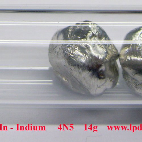 Indium In - Indium - Melted  pellets