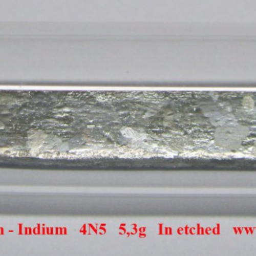 Indium - In - Indium 4N5 5,3g In etched.png