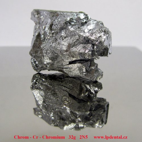 Chrom - Cr - Chromium Pure aluminothermic chromium piece