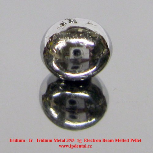 Iridium - Ir - Iridium Metal 3N5  1g  Electron Beam Melted Pellet.jpg