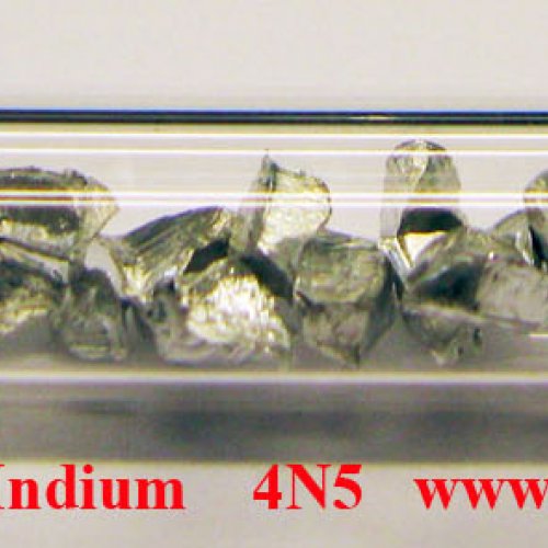Indium - In - Indium - metal pieces