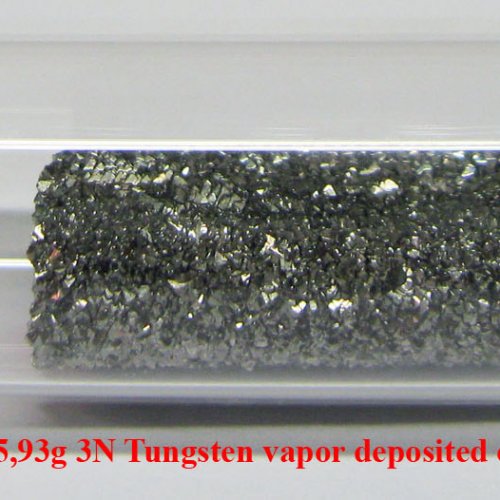 Wolfram - W - Wolframium 25,93g 3N Tungsten vapor deposited crystal bar..jpg