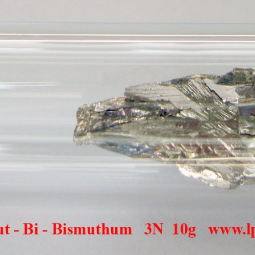 Bismut - Bi - Bismuthum   3N Native Bismuth (bigger crstal)