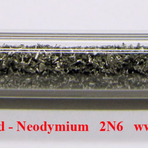 Neodym - Nd - Neodymium   Chips