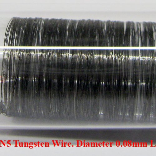 Wolfram-W-Wolframium  3N5 Tungsten Wire. Diameter 0.08mm Lenght 10m..jpg