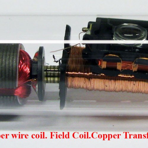 Měď-Cu-Cuprum Copper wire coil. Field Coil.Copper Transformers. 1.jpg