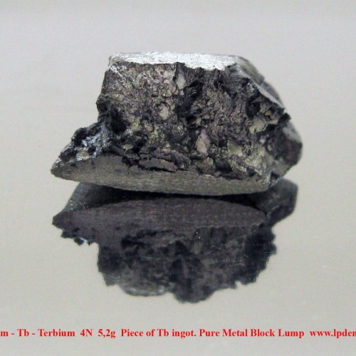 Terbium - Tb - Terbium  4N  5,2g  Piece of Tb ingot. Pure Metal Block Lump 1.jpg