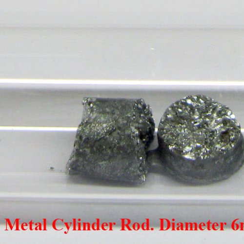 Antimon -Sb -Stibium  2N5  3g Sb Metal Cylinder Rod. Diameter 6mm. Fragments..jpg