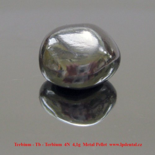 Terbium - Tb - Terbium  4N  4,1g  Metal Pellet 2.jpg