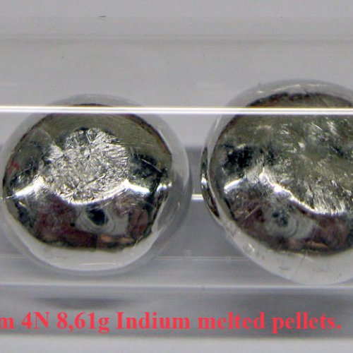 Indium - In - Indium 4N 8,61g Indium melted pellets..jpg