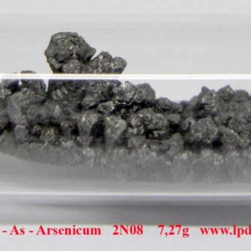 Arsen - As - Arsenicum 2N08 - Crystalline arsenic with oxide-free surface.
